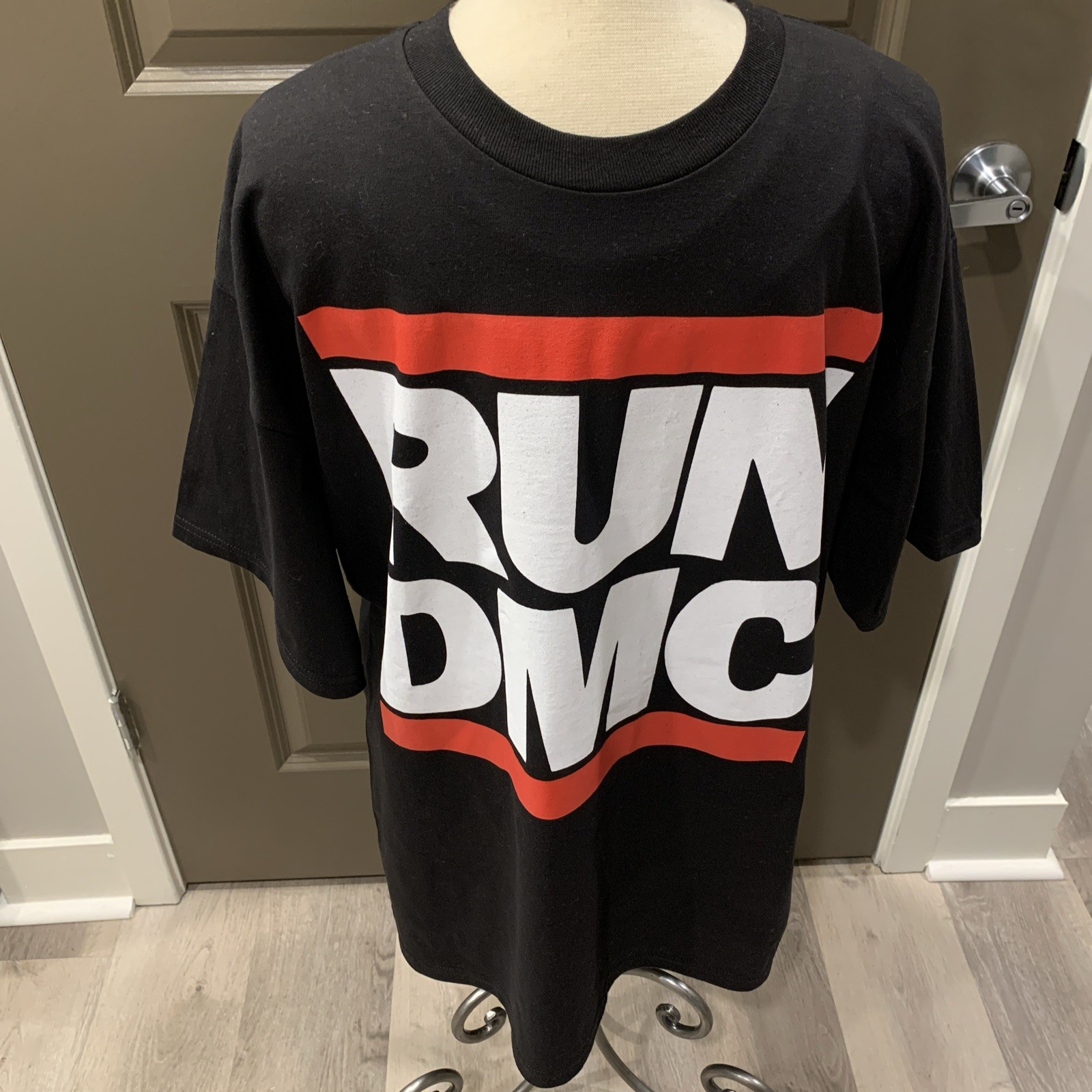 Run DMC T-Shirt Black/Red/White Size XL