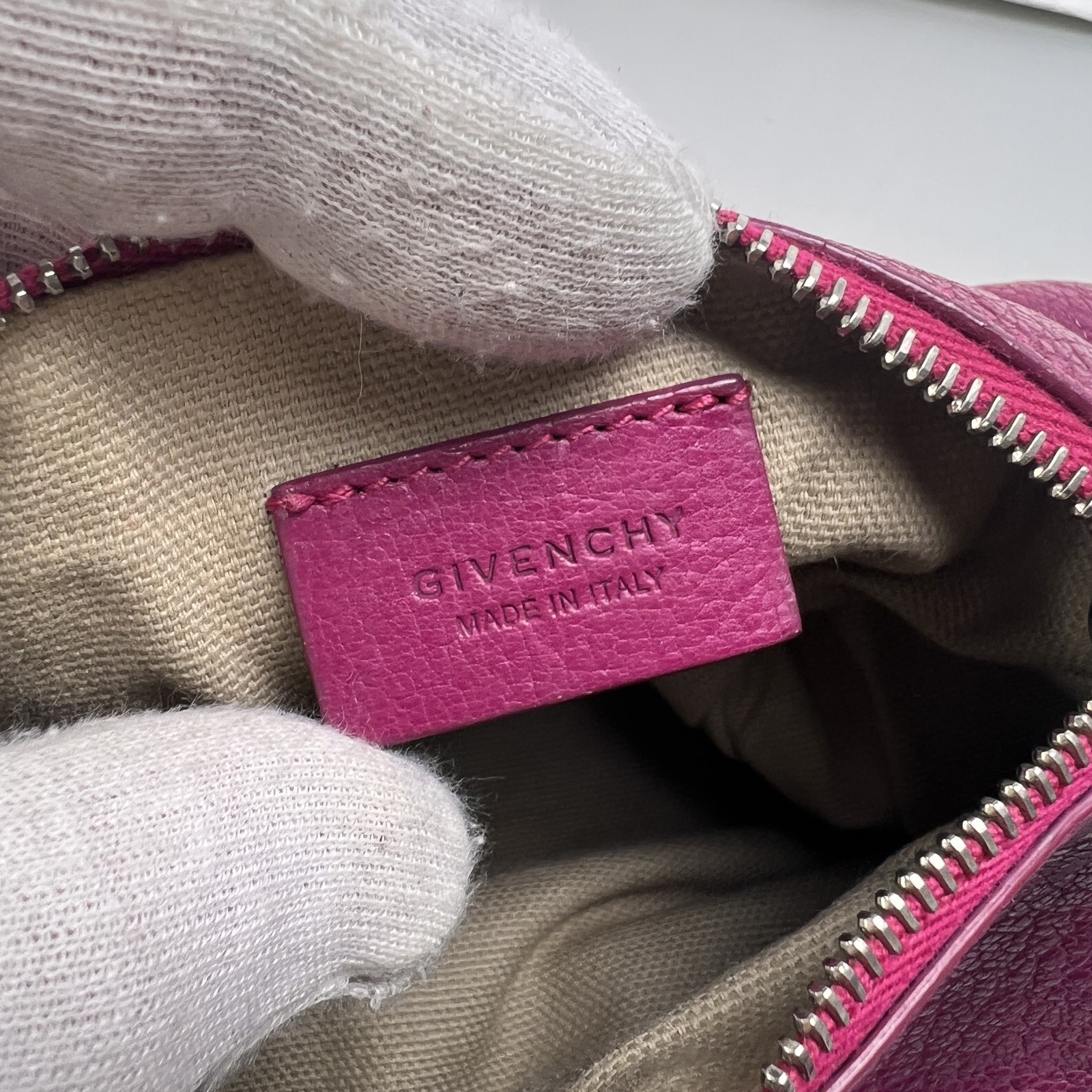GIVENCHY Handbag Purple A-14096