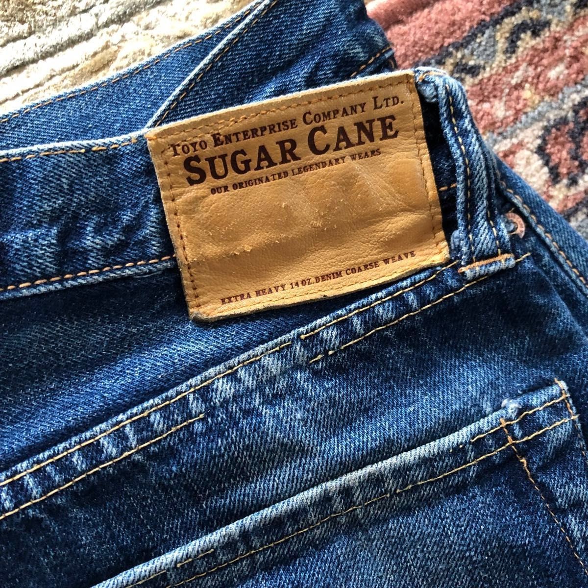 SUGAR CANE by Toyo Enterprise Selvedge Denim Jeans Straight Leg Button Fly　JP