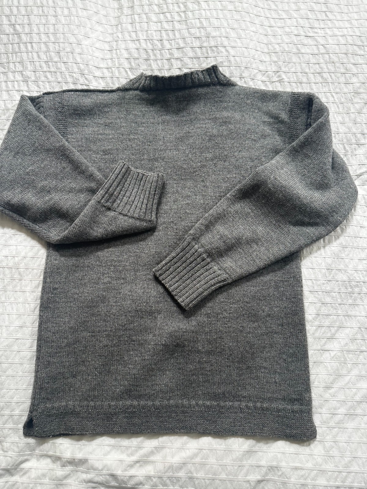 le tricoteur traditional wool guernsey sweater