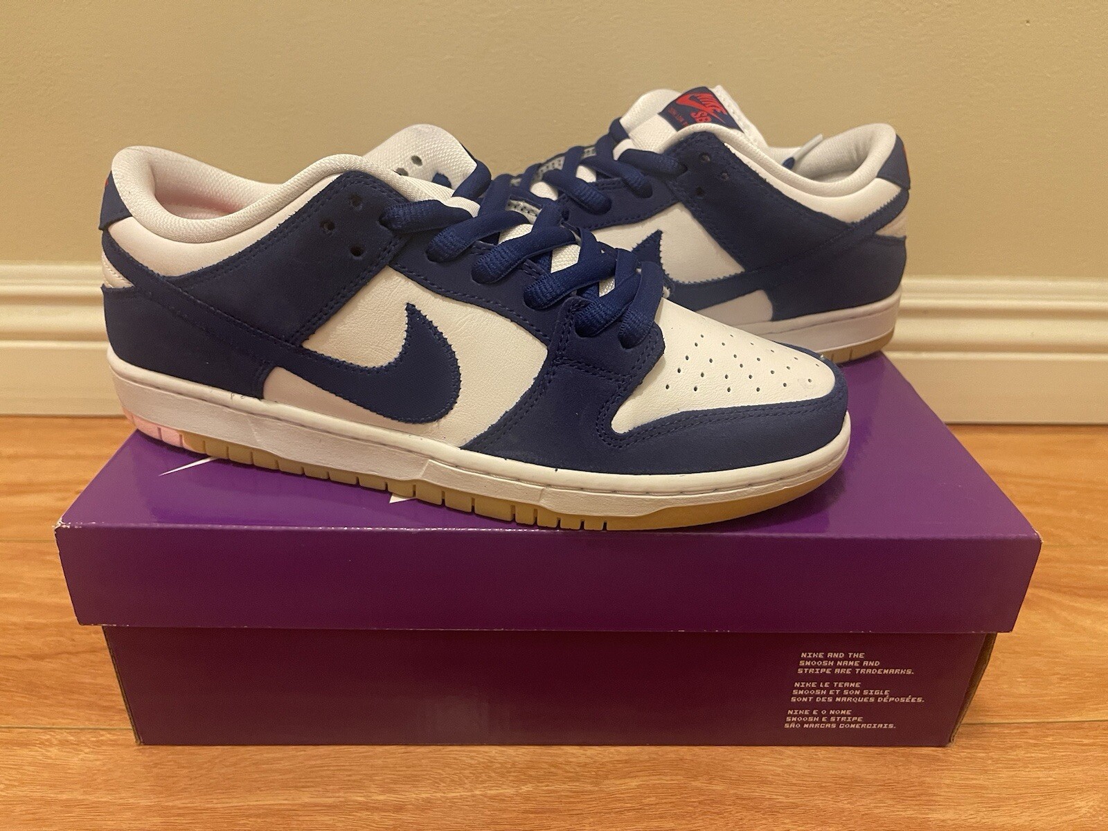 Size 8.5 – Nike SB Dunk Low Los Angeles Dodgers