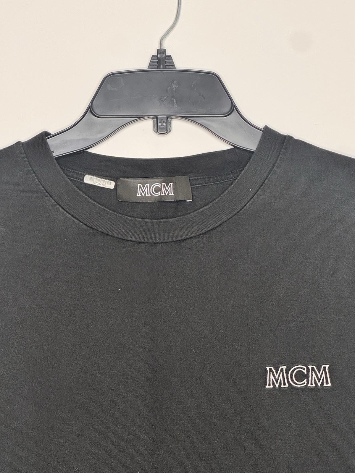 MCM Essentials Logo T-Shirt Black Men’s Size L