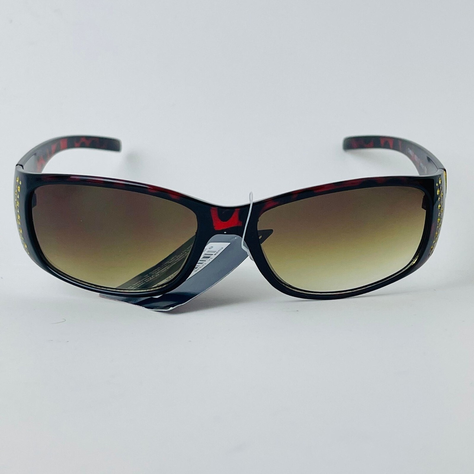Fashion Sunglasses For Women Rectangular, 100% UVA-UVB Protection Brown Gradient