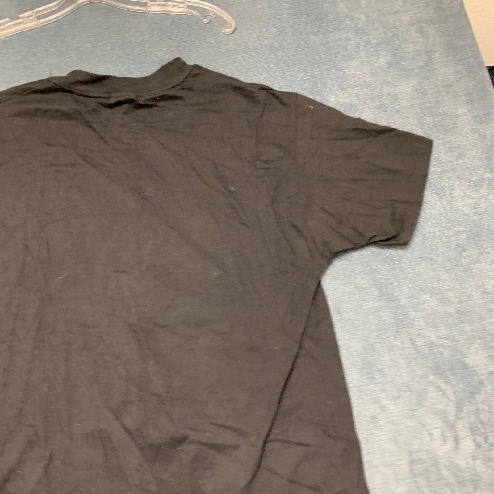 Hanes Beefy T Kaiser Permanente T Shirt Adult Large Black Graphic Crew Neck