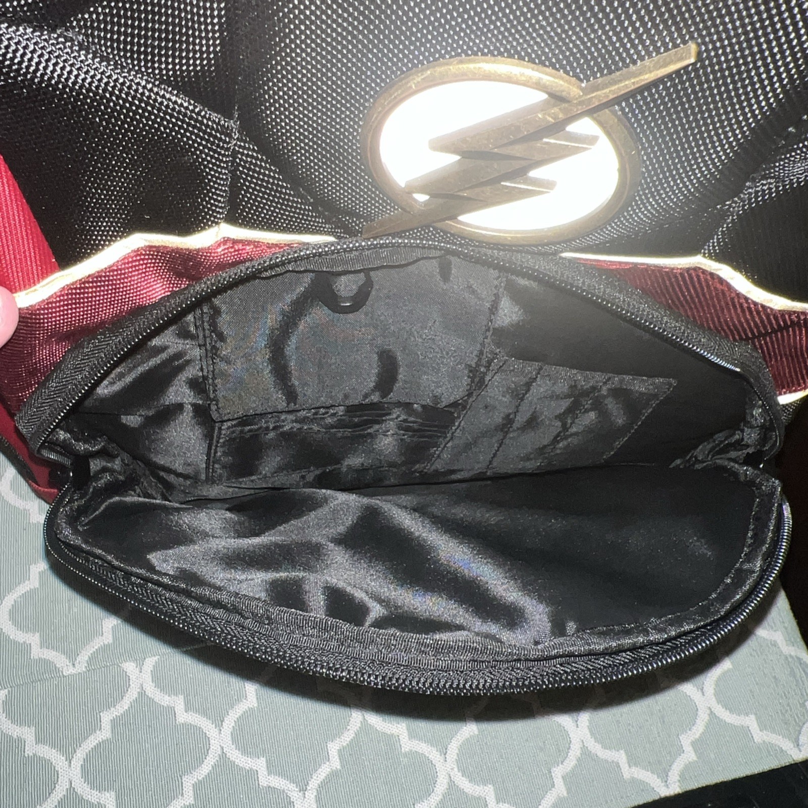 2018 Justice League/Dc Comics The Flash Tactical Style Laptop Backpack NWOT
