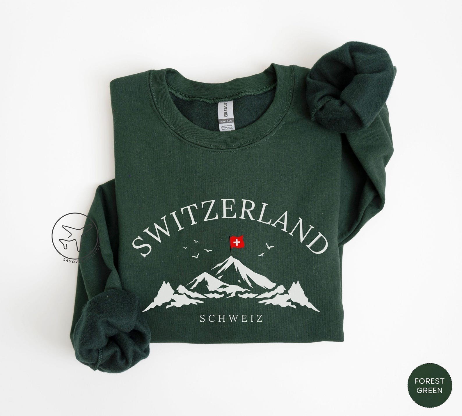 Switzerland Sweatshirt Travel Unisex Switzerland Trip Sweater Gift Tee