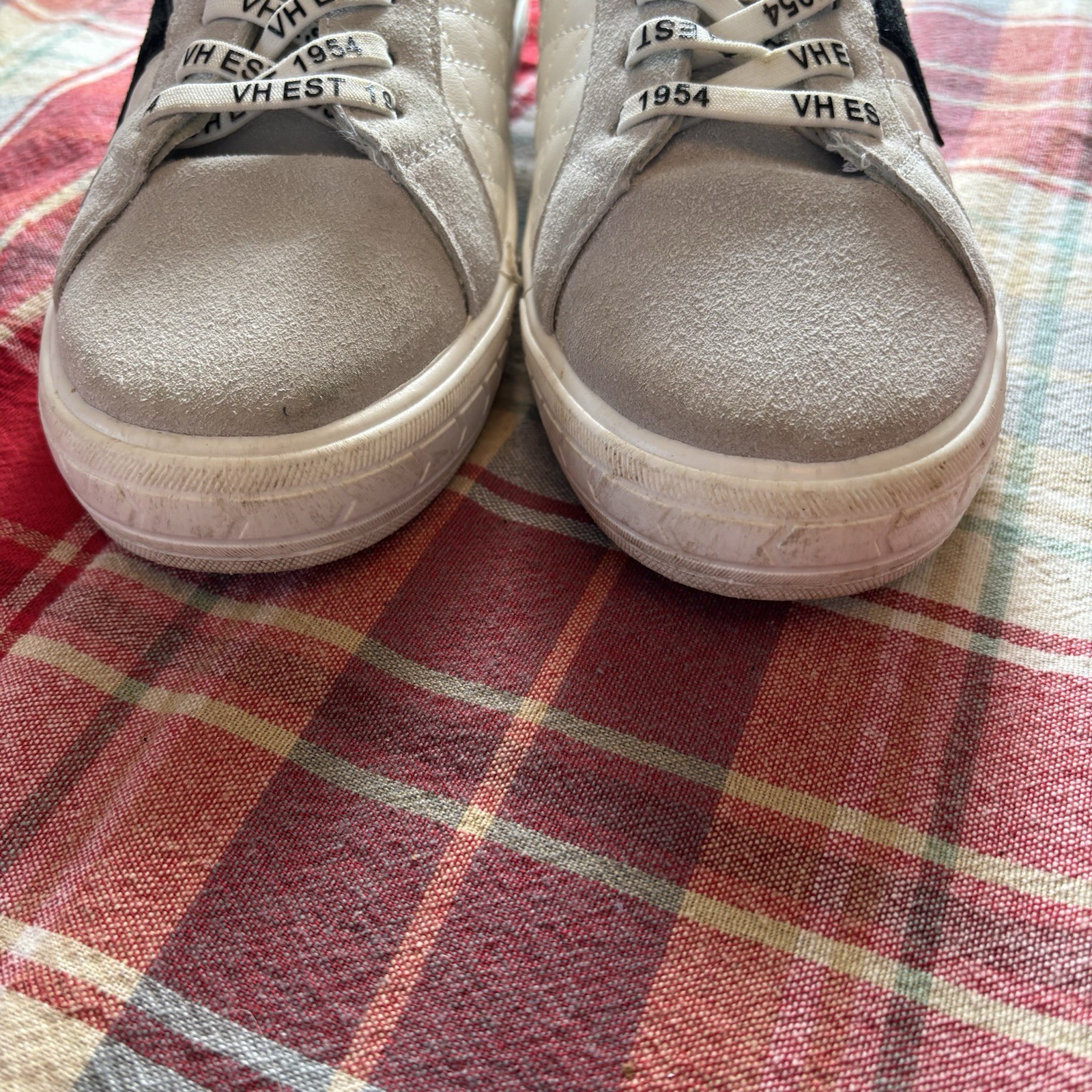 Vintage Havana Dash Sneakers Shoes White/Grey Black Star Women’s 7.5 EUC