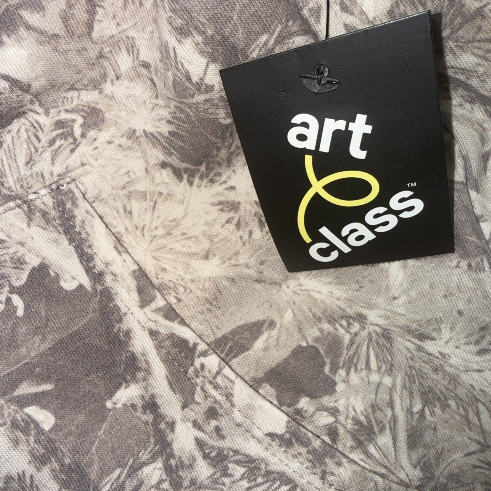 Art Class Boys Tan Camouflage Hoodie Size Large (10-12) New With Tags