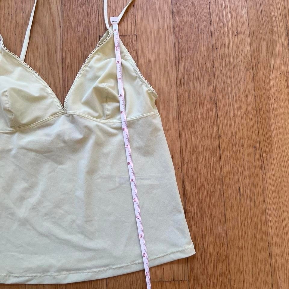 Urban Outfitters Yellow Lace Trim Cami Top Women’s Small
