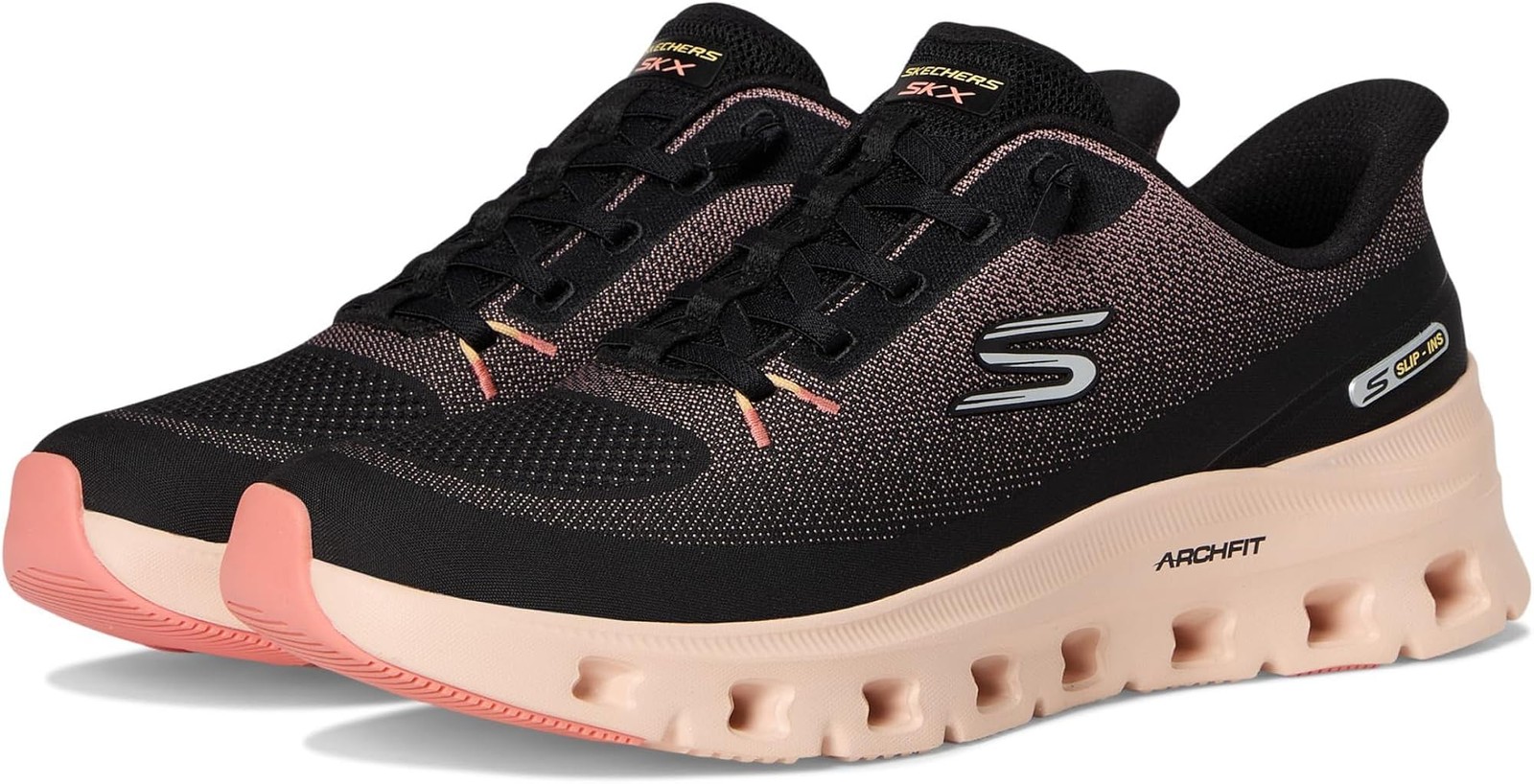 Skechers Women’s Arch Fit Glide-Step Pro Hands Free Slip-ins – LAVENDER / MULTI