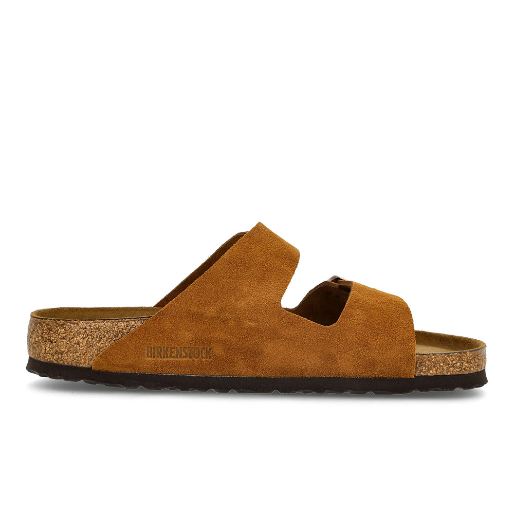 Birkenstock Arizona Suede Leather Mink Sandals Unisex Shoes New w/ Box