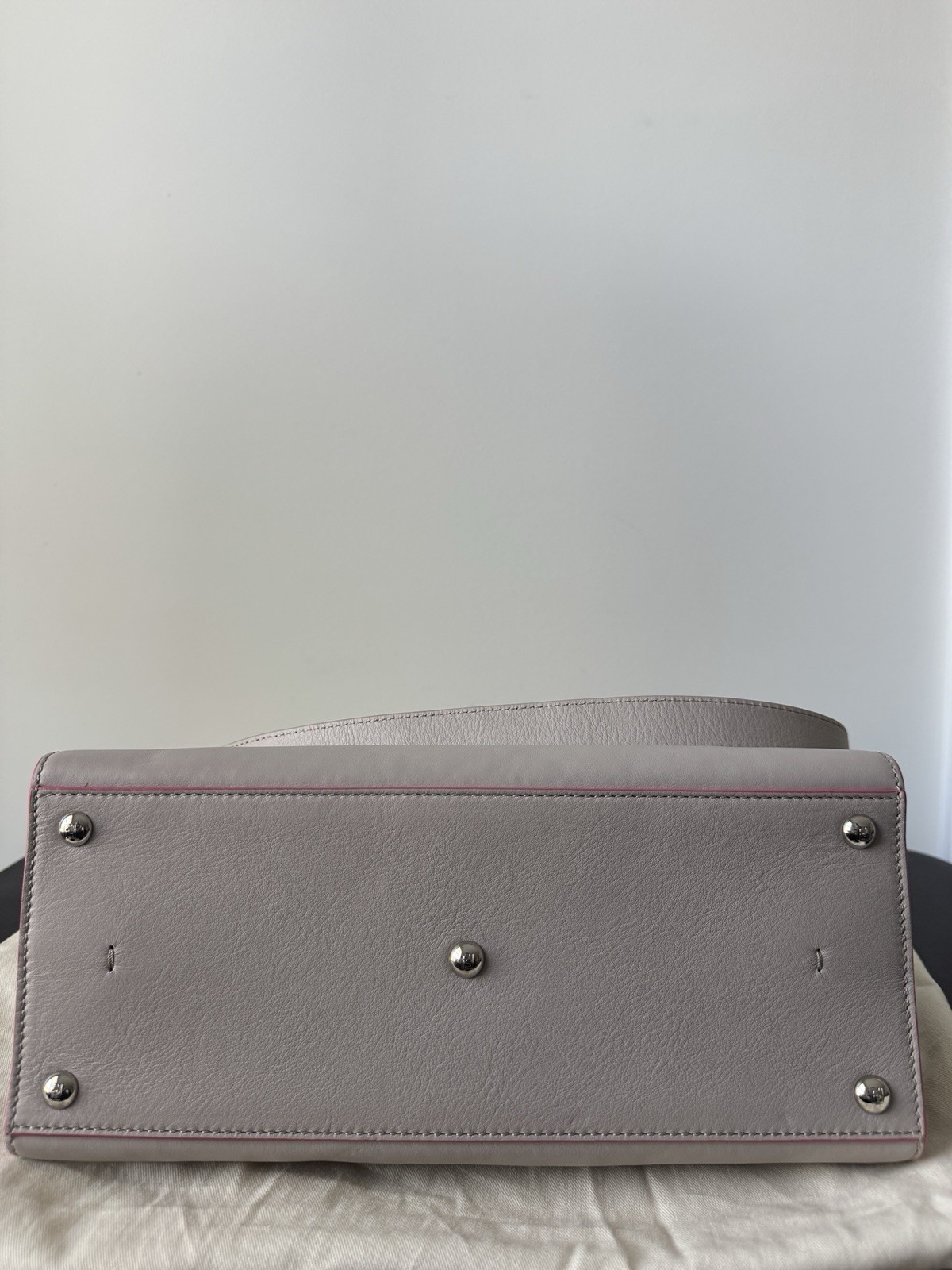 Fendi Vitello Dolce Petite 3Jours Tote Bag – Grigio Grey