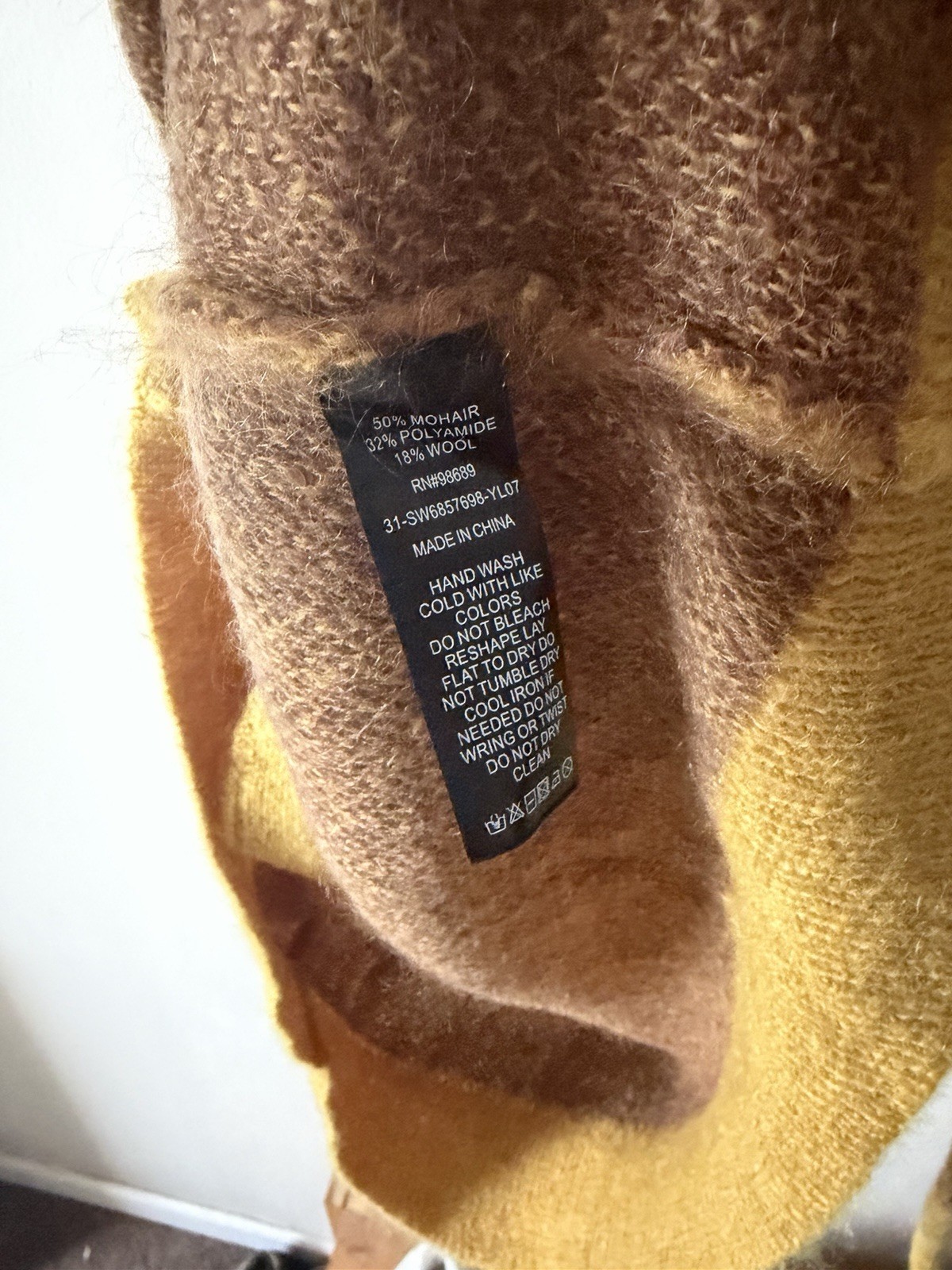 Todd Snyder Plaid Mohair Cardigan. Size XXL. New without tags