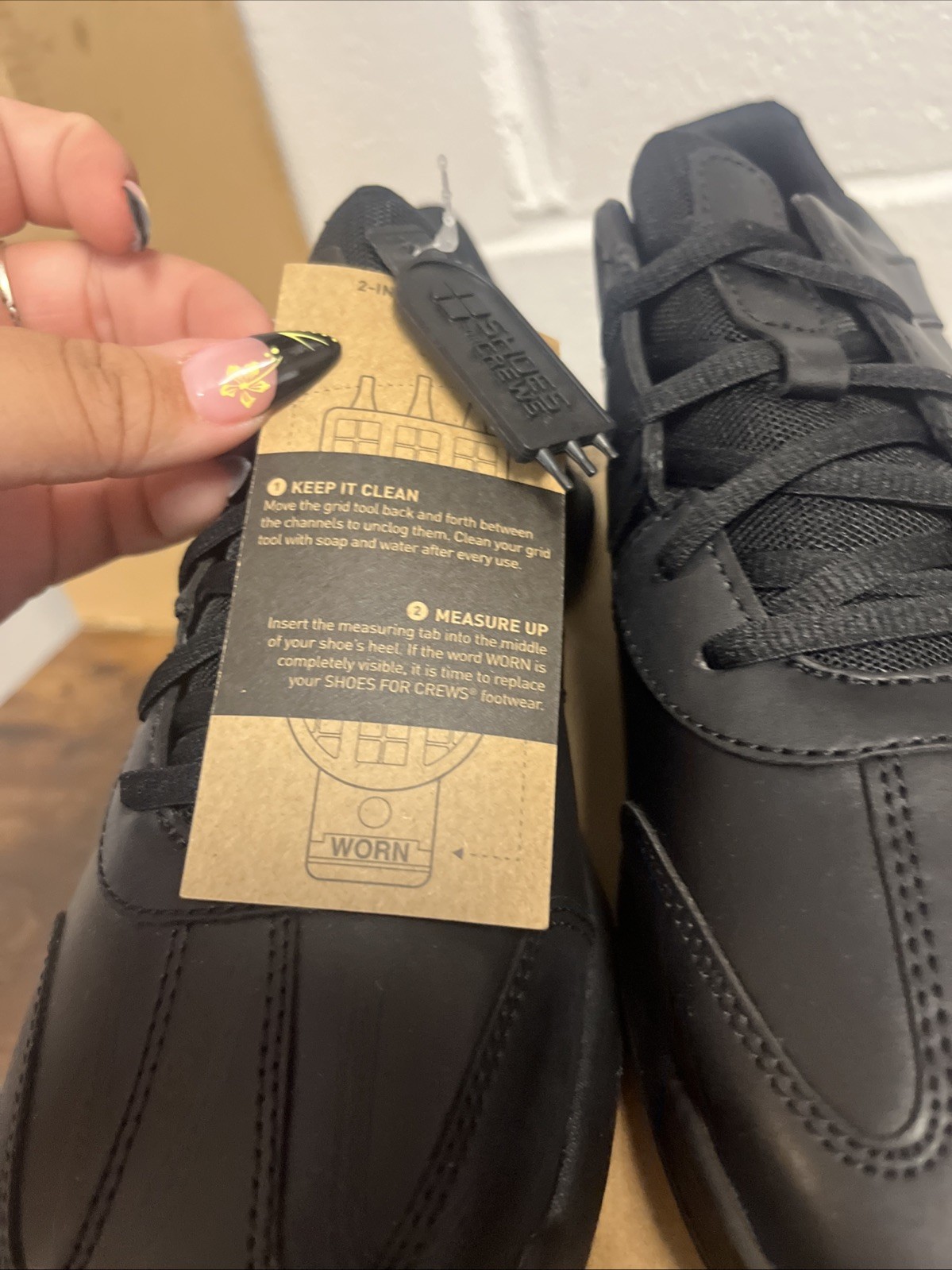 Shoes For Crews Freestyle II Non Slips men 9