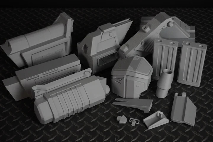 Star Wars DC-17M Republic Commando Blaster- DIY