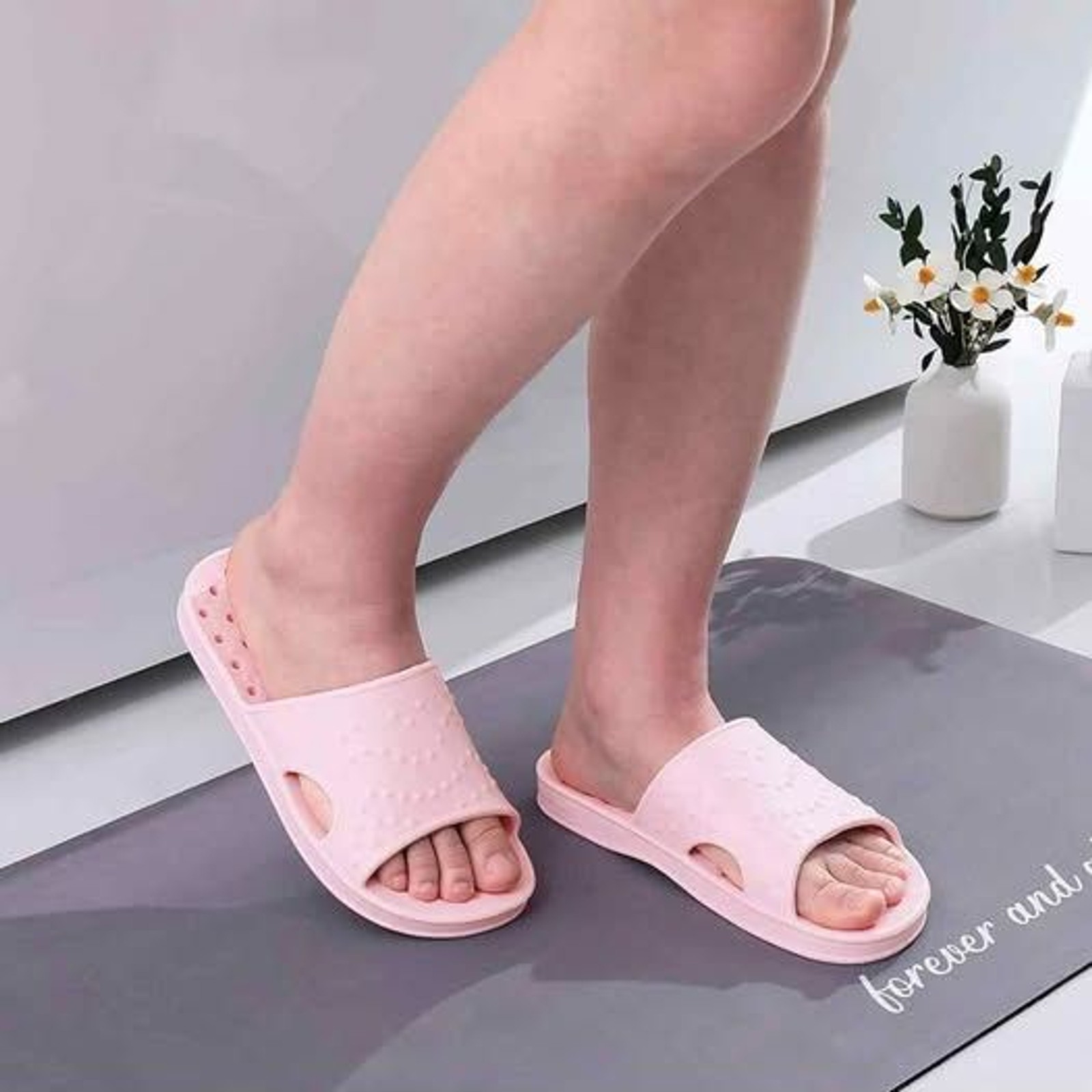 Shower Shoes with Arch Support Quick Drying Pool Slides Lightweight Beach