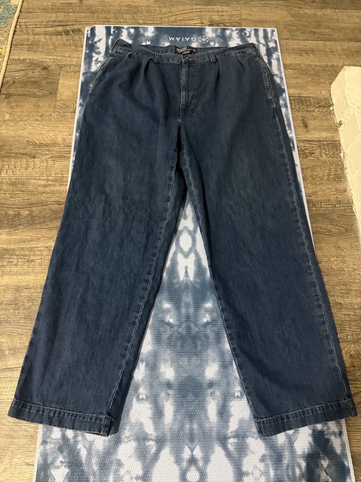 Polo Ralph Lauren 90s Andrew Pant Jeans Pleated Relaxed 34x 32(Size in Pictures)