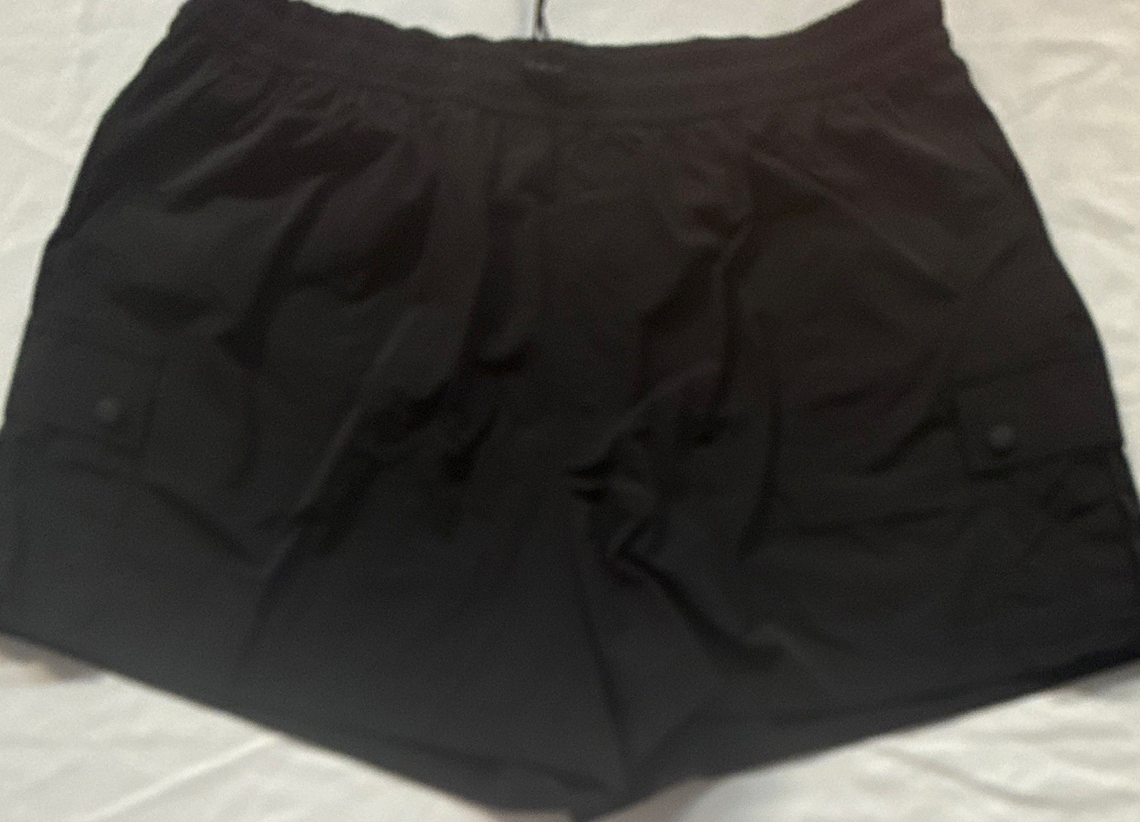PINK Victoria’s Secret Black Cargo Shorts Women 100% Polyamide Size L
