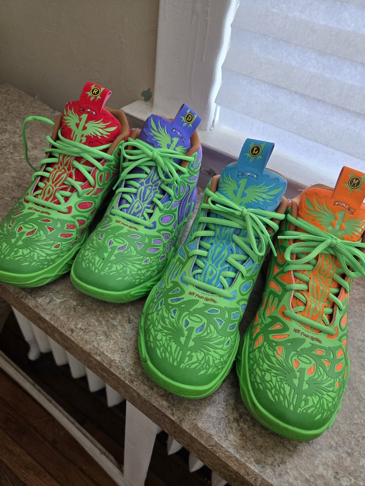 PUMA MB.03 TMNT Teenage Mutant Ninja Turtles “Mutant Mayhem” Rare Size 9 Storage