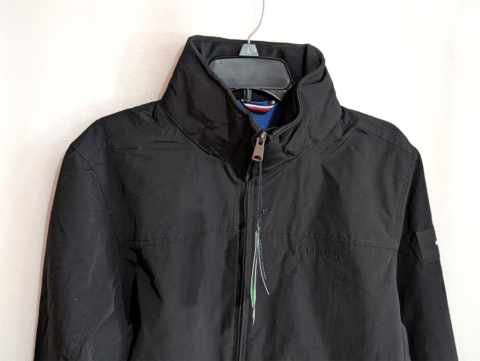 Tommy Hilfiger Men’ Lightweight Waterproof Regatta Bomber Jacket (78J8336) M/XXL