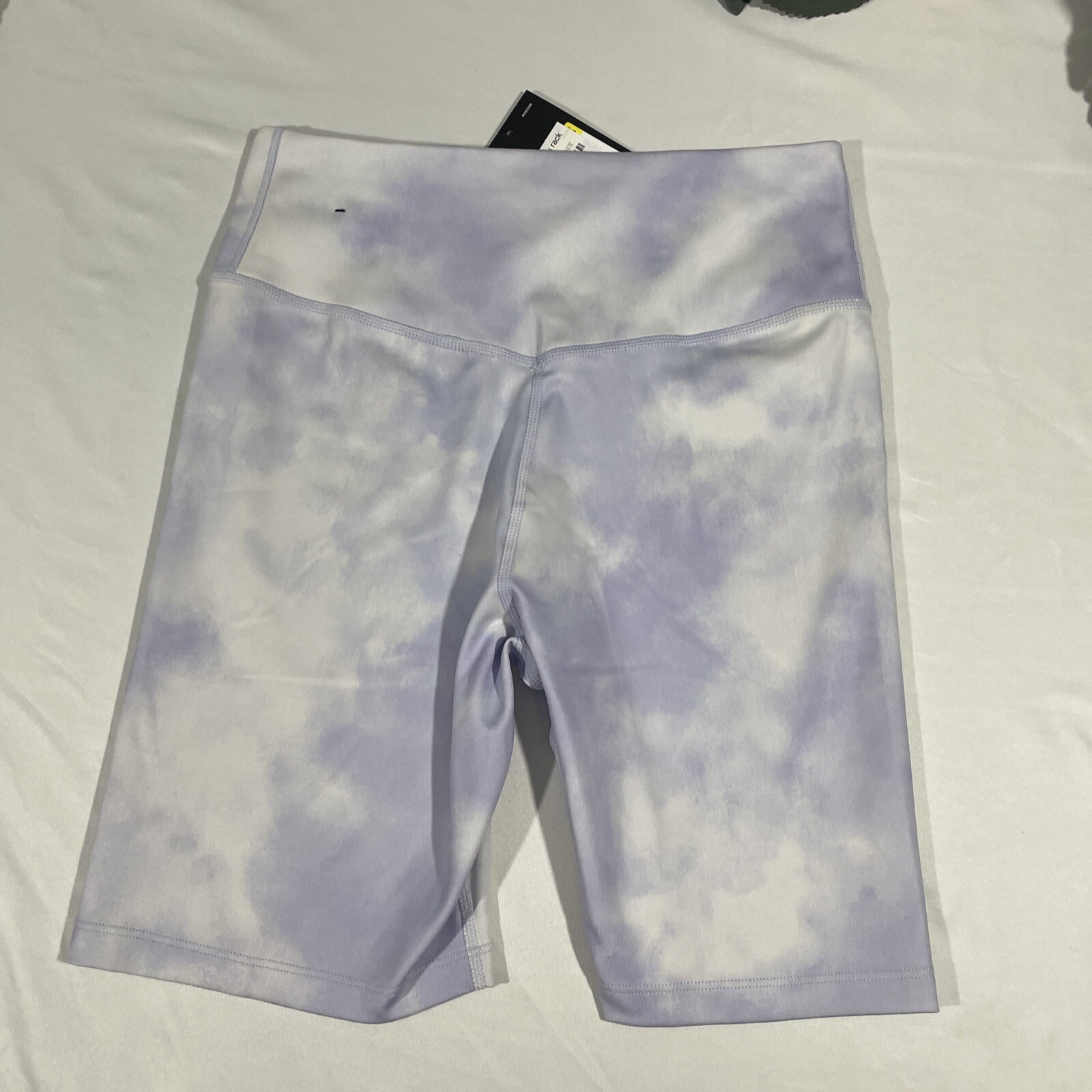 NWT $55 Nike [ Small ] One Icon Clash Bike Shorts in Light Thistle/ White #T985