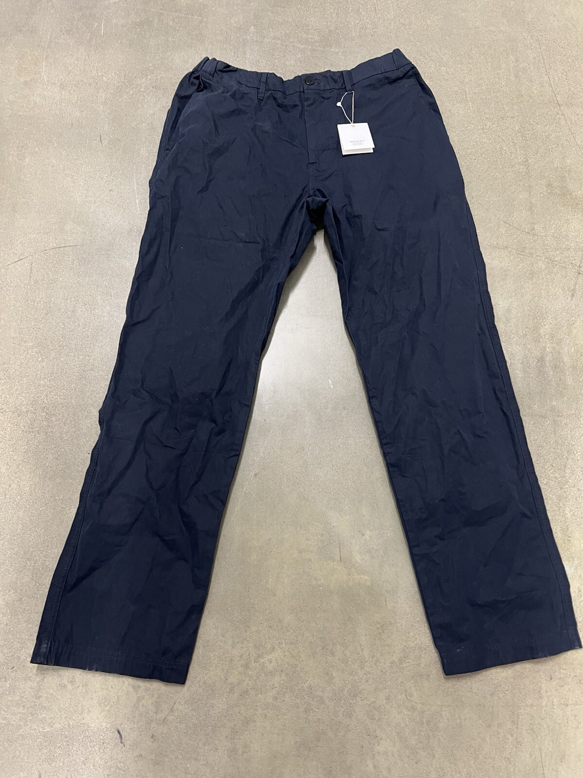 Norse Projects Harri Compact Poplin Black Casual Pants Men’s Size 33 NWT