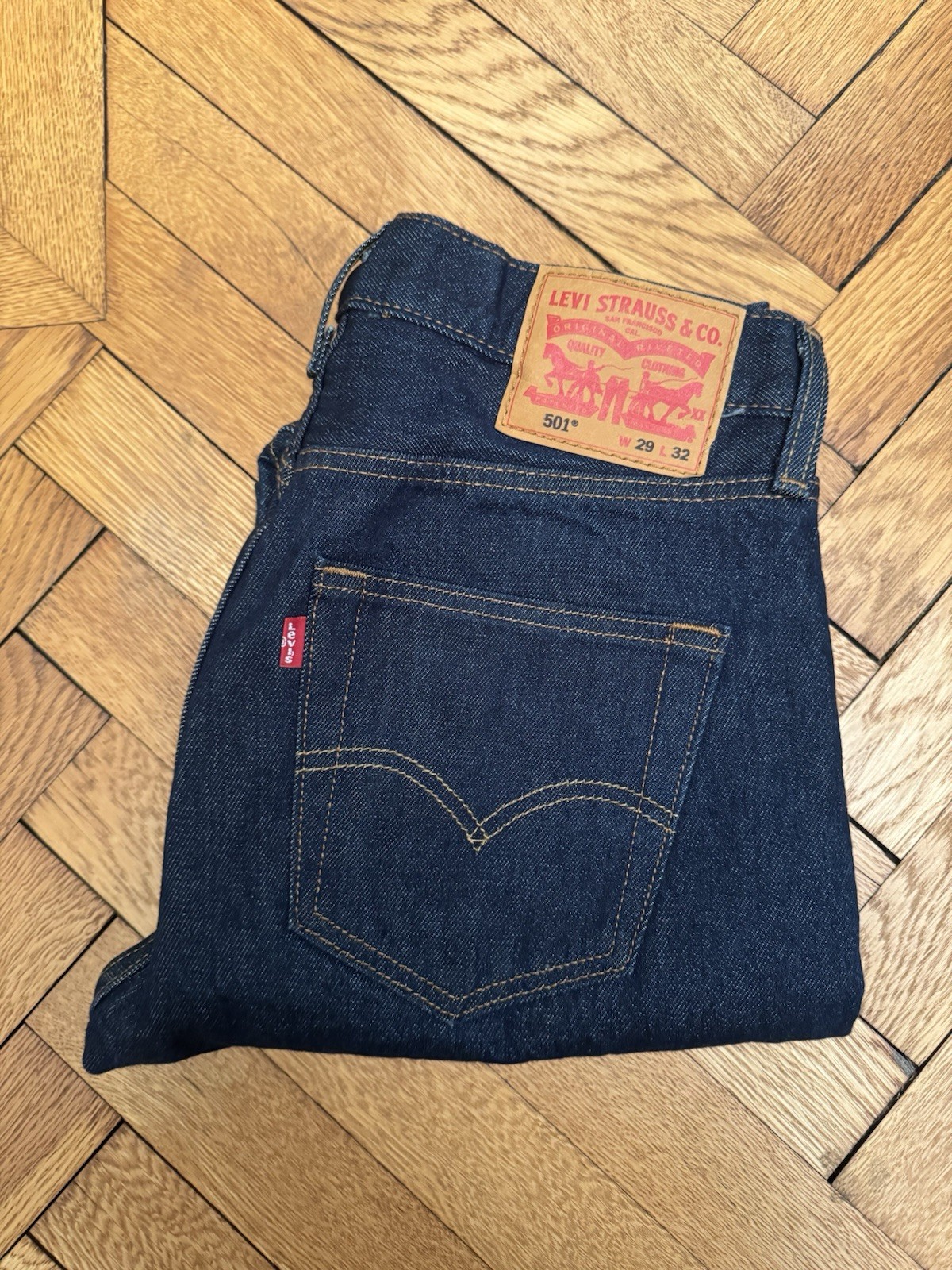 Levi’s 501 Men’s Blue Jeans 29×32 New Without Tags