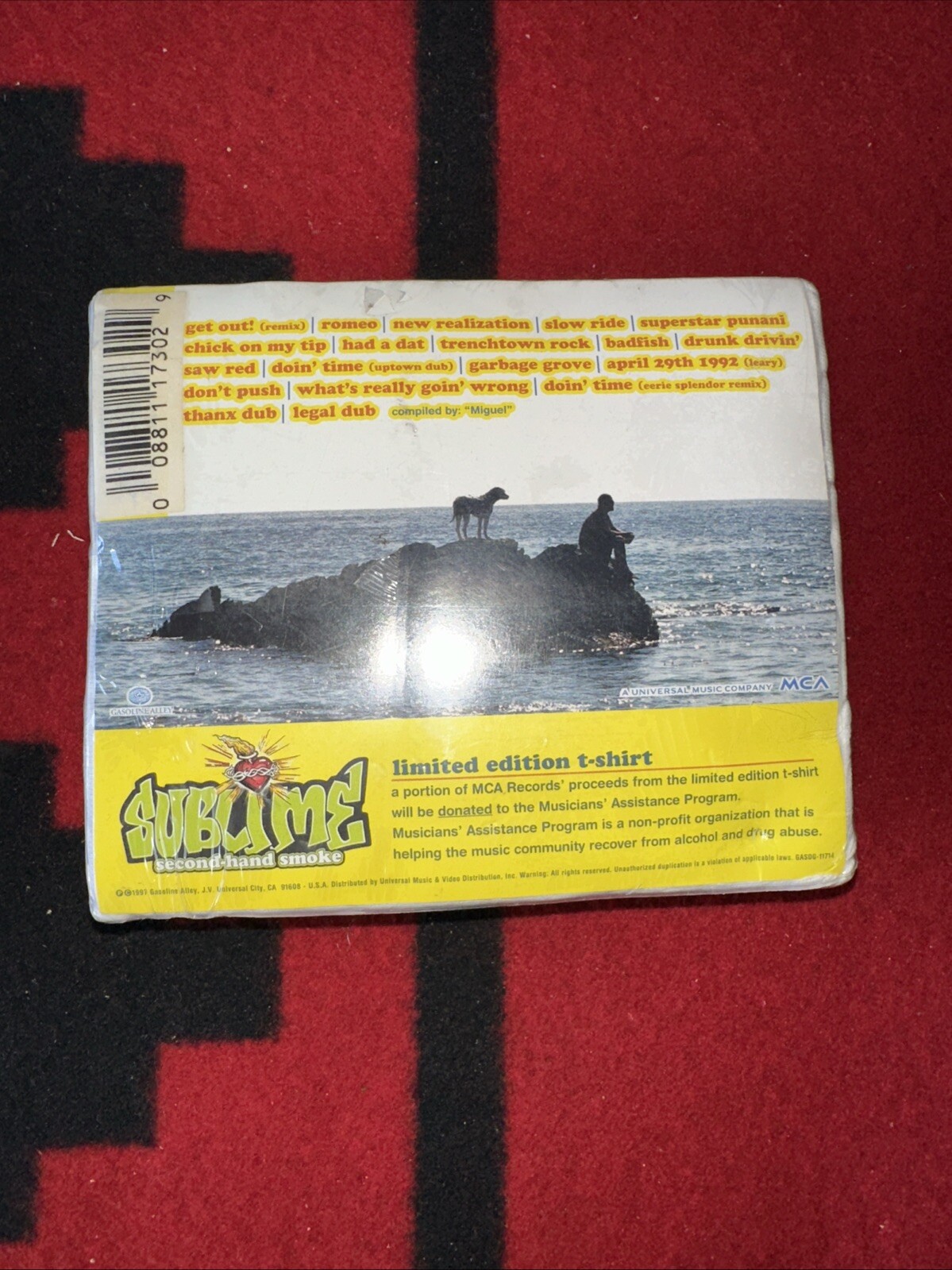 vtg 90s SUBLIME SECOND HAND SMOKE ALBUM CD & Shirt Combo – Brand NEW 1997