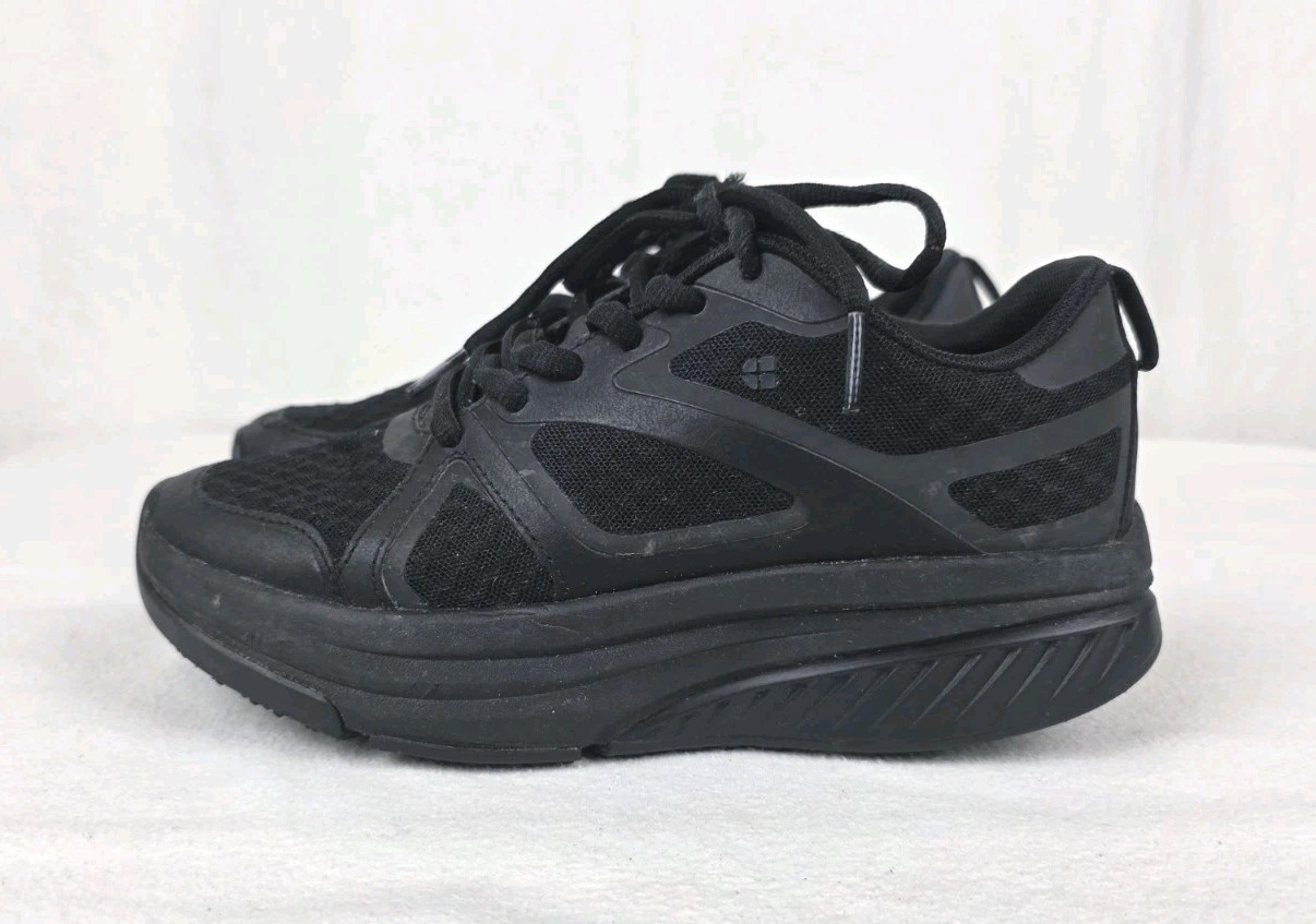 Shoes for Crews Slip & Oil Resistant Women’s Size 7.5 M Black Energy Lace Up