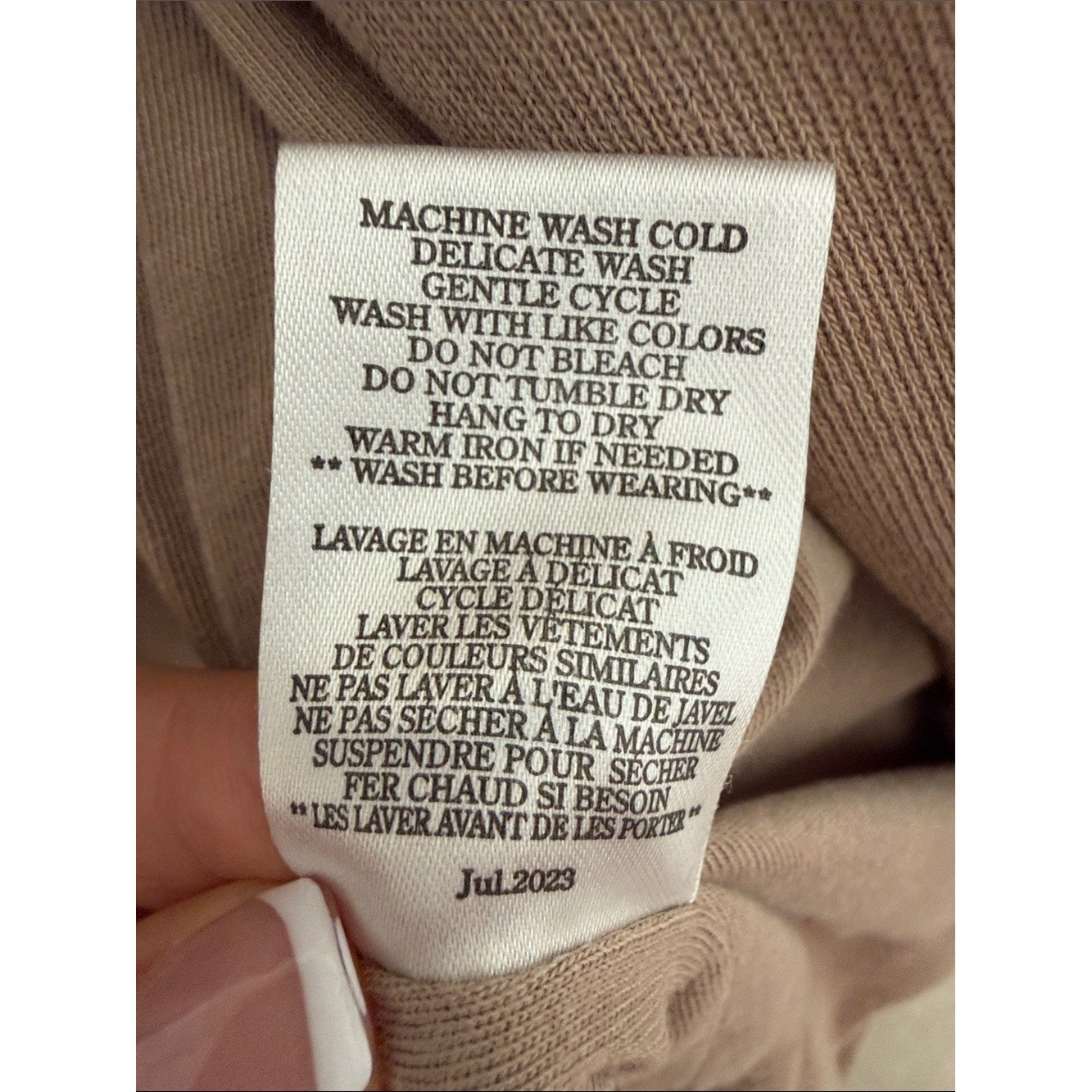 Z Supply Moto Jacket – Asymmetrical Soft Knit 100% Cotton Sweatshirt Woman’s S