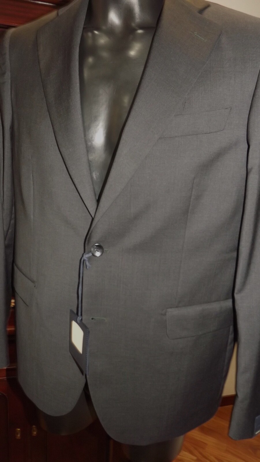 NARDELLI BLUE LINE DRESS NEW COLL. 52 WOOL 700.00 GREY 74237213663