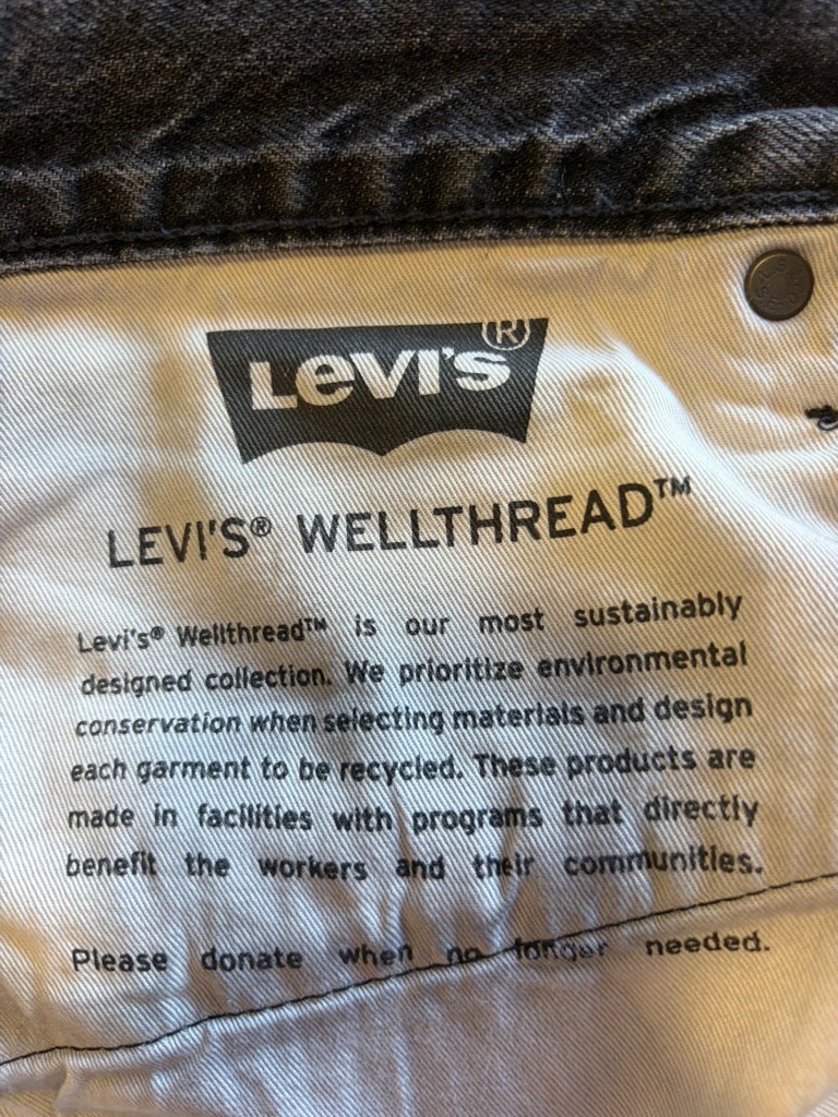 Levi’s 502 Premium Wellthread Jeans faded Black