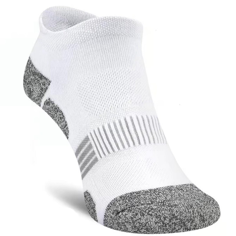 Sports Running Socks Sweat Absorbing and Breathable Towel Bottom, Til Boat Socks