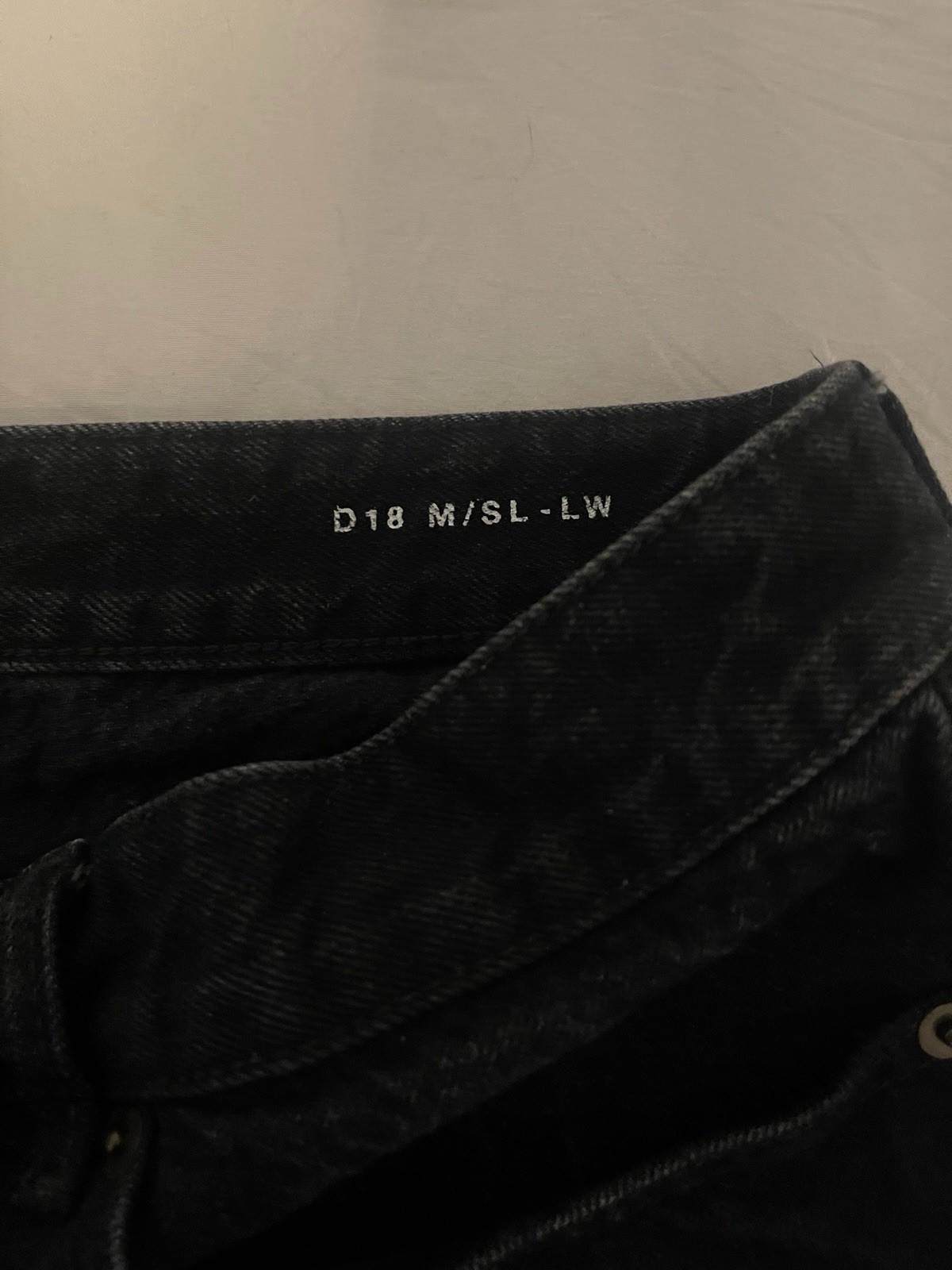 Saint Laurent Men’s Black D18 Slim Fit Jeans