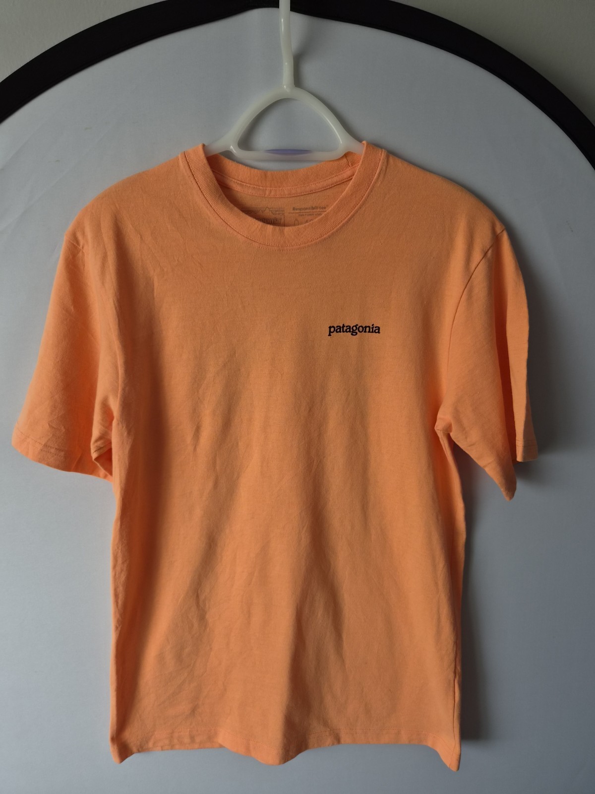 MENS PATAGONIA RESPONSIBILI-TEE SIZE SMALL