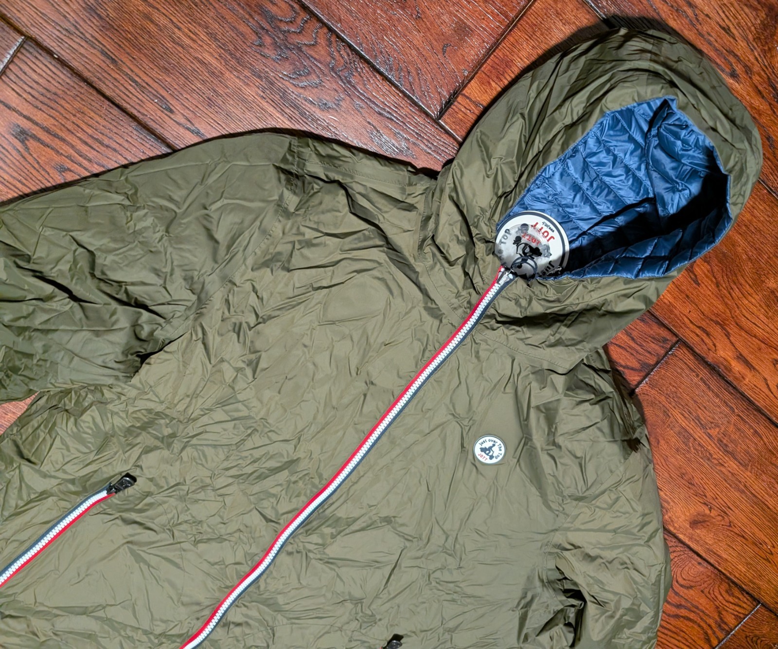 JOTT Just Over The Top Chicago Packable Reversible Hooded Puffer Jacket XXL NWT