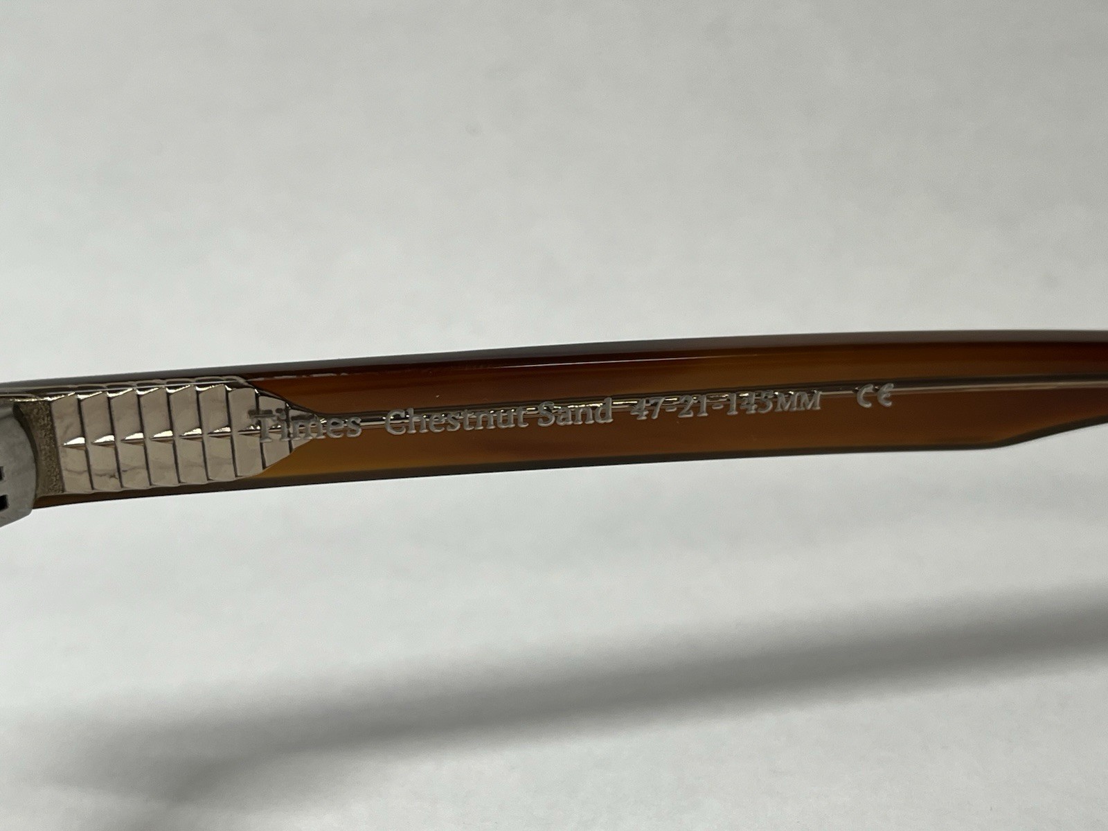 American Optical Times “Chestnut Sand” True Color Gray 47-21-145mm NEW OB
