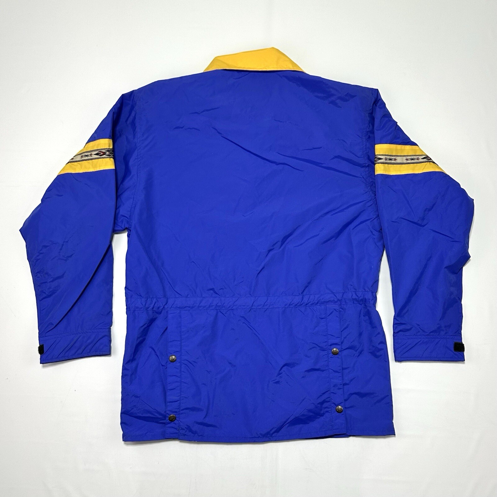 NEW Vintage Outback Trading CO Performance Waterproof Rain Jacket Size M Blue