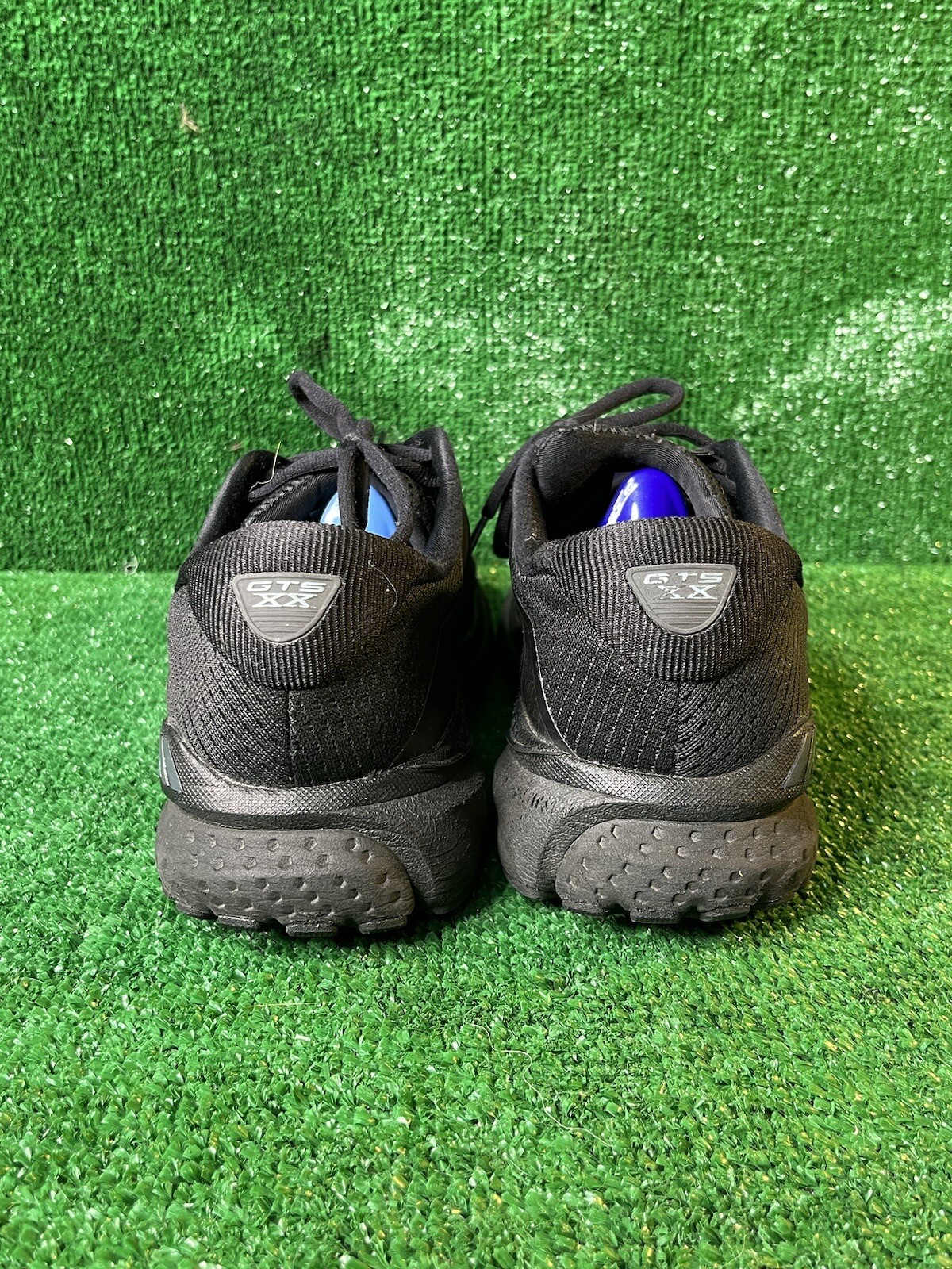 brooks adrenaline gts 20 mens 12 black running training outdoor indoor
