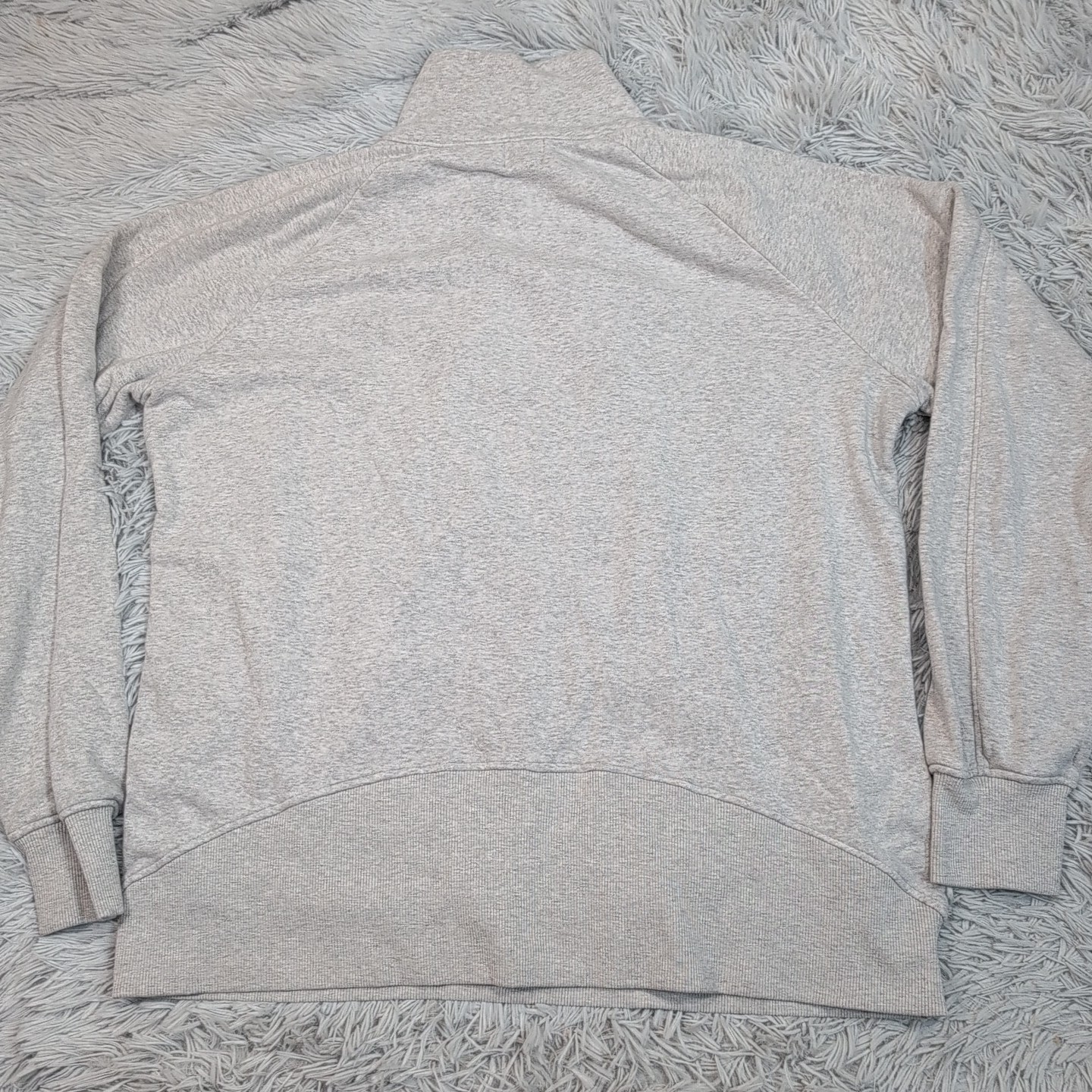 BKE Sweatshirt Womens XL Gray Half Zip Active Outdoors Pockets Comfort Casual
