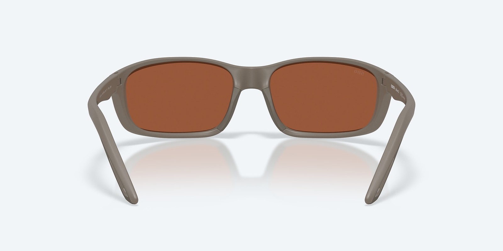 Costa Del Mar Brine II Matte Olive Shale/Green Mirror 580G Polarized Sunglasses