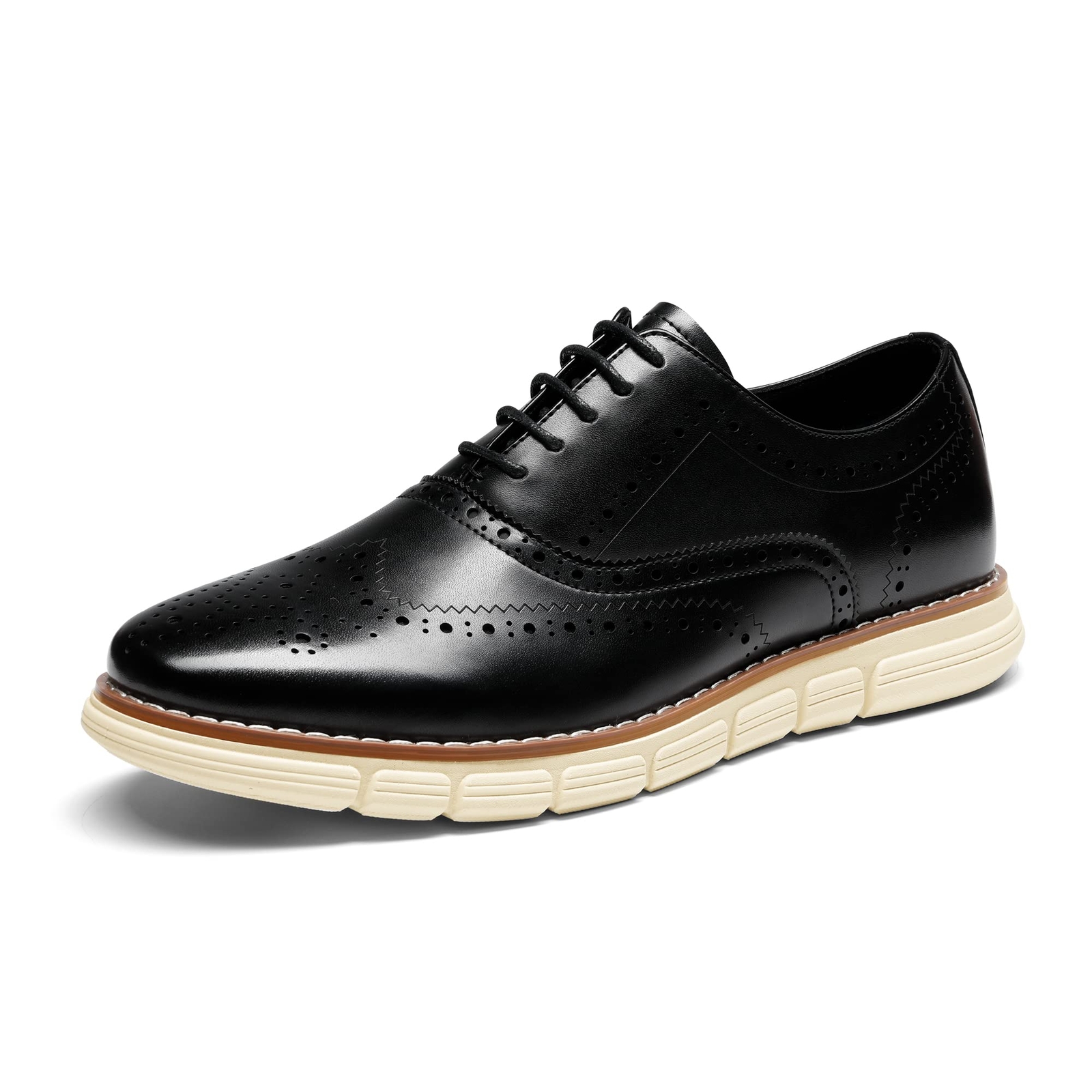 Men’s Dress Sneakers Casual Oxford Formal Lightweight Shoes US Wide Size 6.5-15