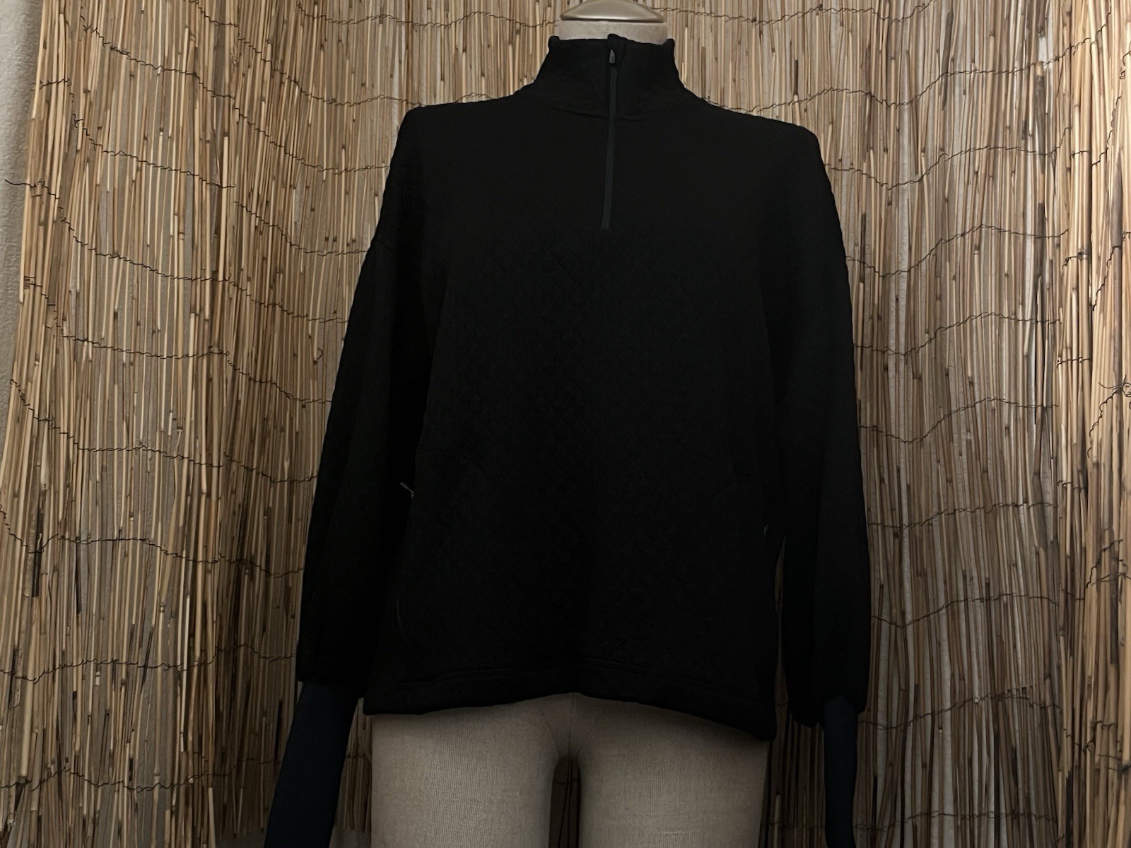 Sweaty Betty Ladies 1/4 Zip Pullover-Size XS-100% Polyamide
