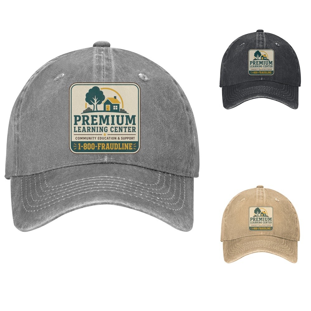 Quality Learning Center 800 Fraud Funny Quote Vintage Cotton Dad Hat Adjustable