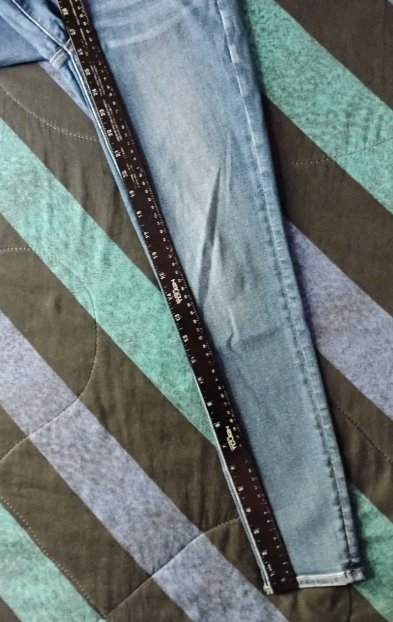 American Eagle Hi Rise Jegging Jeans Womens Size 4 Short Blue Next Level Stretch