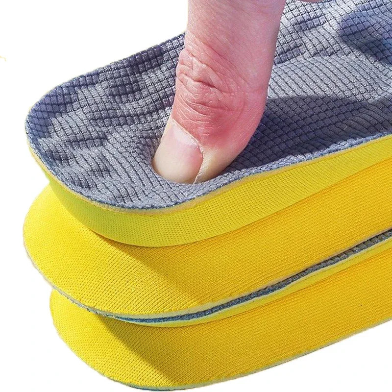 2/6pcs Unisex Memory Foam Insoles Soft Feet Care Deodorant Absorb-Sweat Cushion