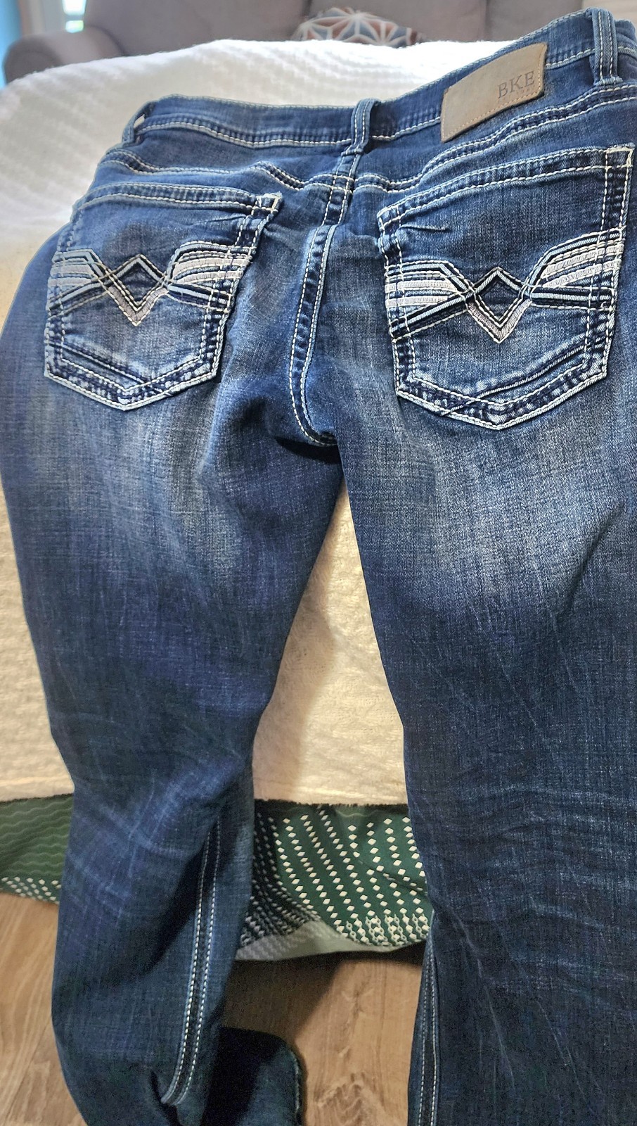 BKE Jake Straight 30×32 Exc. COND Blue Denim
