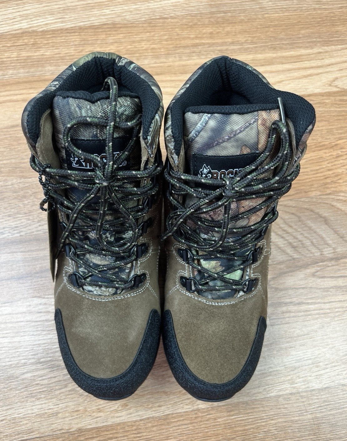 Rocky Kids Hunting Waterproof Camo Boots Size 3 NEW