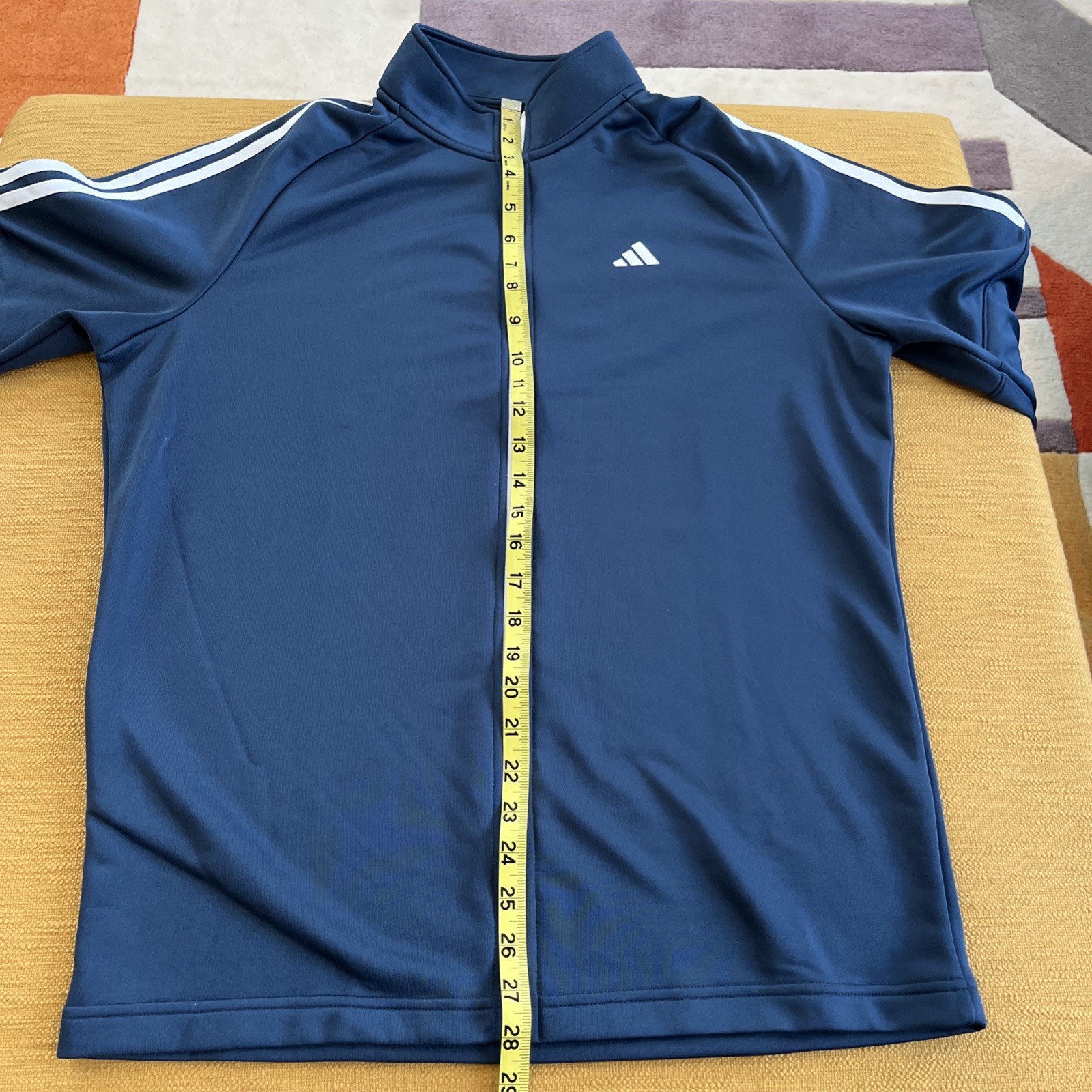 $60 NWT Mens ADIDAS 1 BLUE/White 1 Gray/WhiteTrack Jogging Athletic Jacket, Sz M