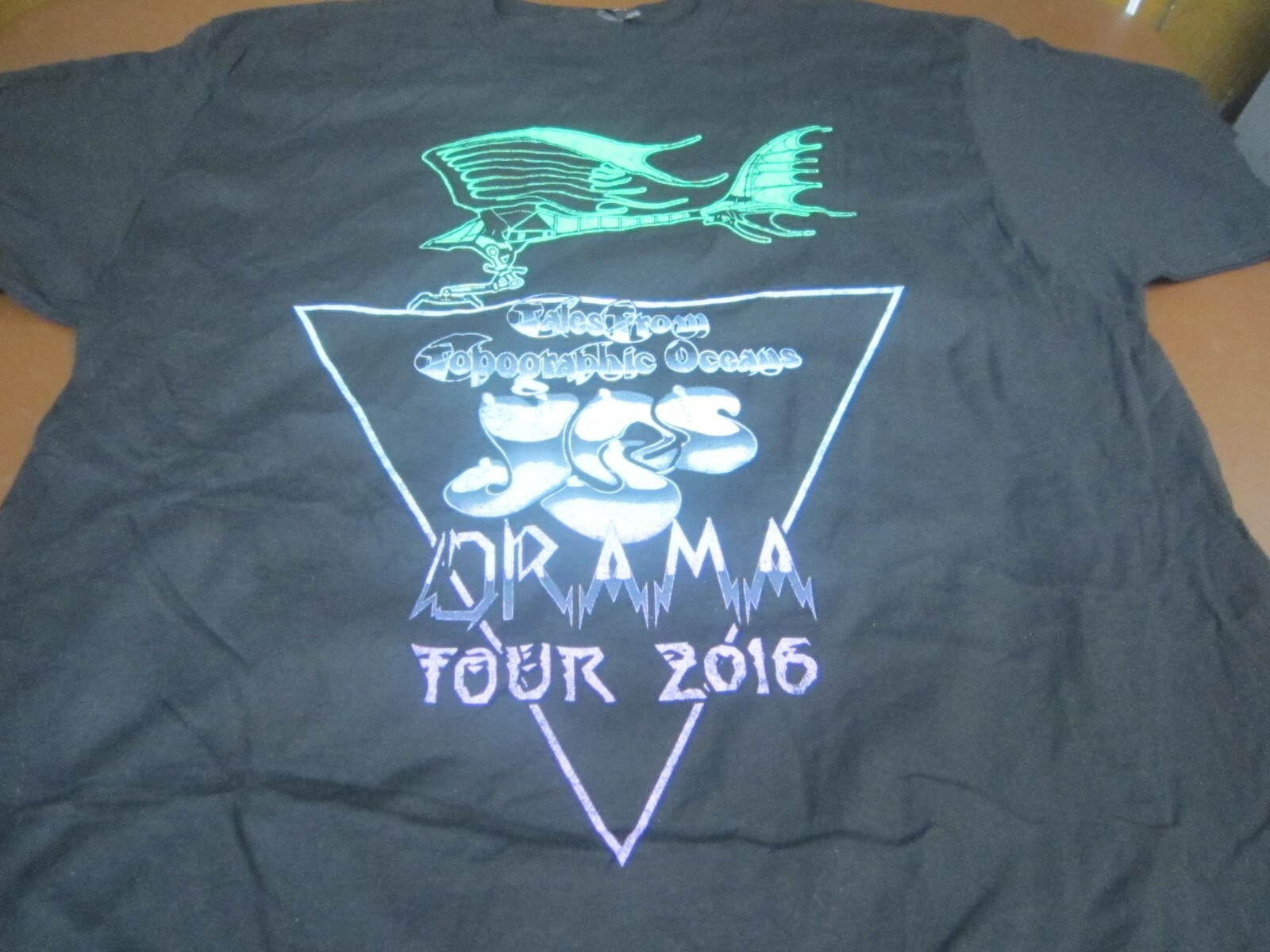 YES 2016 Drama Tales From Topograhic Oceans Concert Tour T-SHIRT XL New C20
